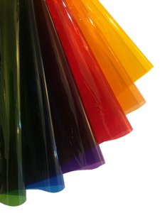 Pack of 48 Sheets - A5 Coloured Cellophane
