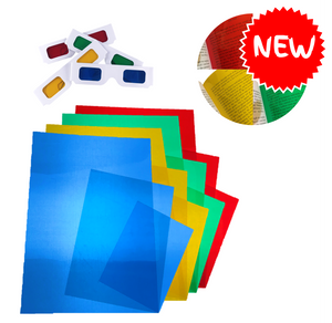 Coloured Overlay Starter Pack - Assorted Pack