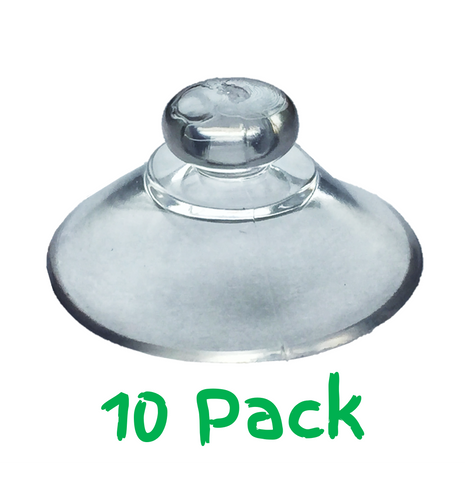 Pack of 10 - 20mm Round Button Suction Cups